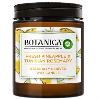 Air Wick - Botanica duftlys - Ananas og tunisisk rosmarin - 205 gram