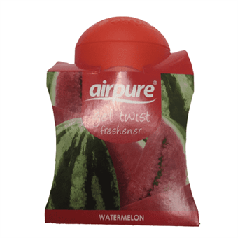 AirPure Gel Twist - frisk luft i badet, kjøkkenet og kontoret - vannmelon - duft av vannmelon