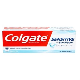 Colgate Sensitive Sensifoam Whitening Tandkrem - 75 ml