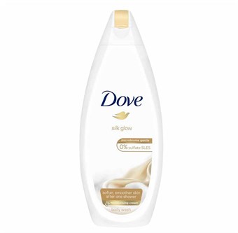 Dove Body Wash - Silk Glow - 225 ml - Pleiende kroppssåpe