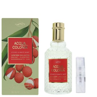 4711 Acqua Colonia Lychee & White Mint - Eau De Cologne - Duftprøve - 2 ml