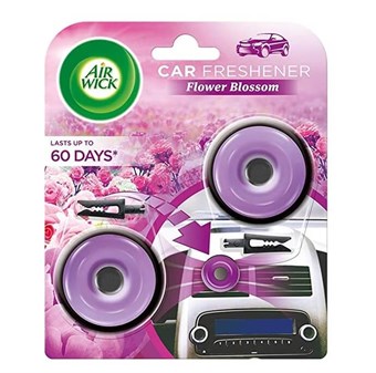 Air Wick Clip On Car Refresher - Blomsterduft - 2 x 8 g