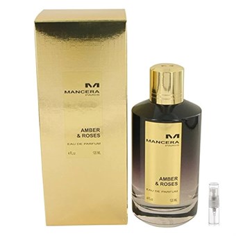 Mancera Amber & Roses - Eau de Parfum - Duftprøve - 2 ml 