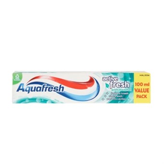 Aquafresh Active Fresh Tannkrem med Mentol  - 100 ml