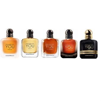 Armanis Stronger With You - Freeze, Only, Absolutely, Intensely & Oud - 5 x 2 ml