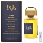 BDK Parfums Ambre Safrano - Eau de Parfum - Parfum - Duftprøve - 2 ml