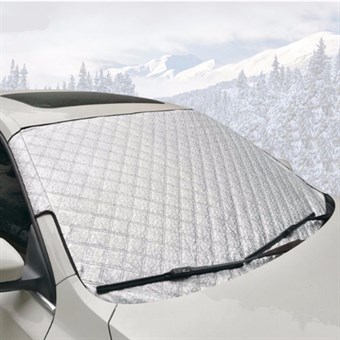 Universal vindskjermbeskytter for bil - Beskytter mot is, snø, sol og støv