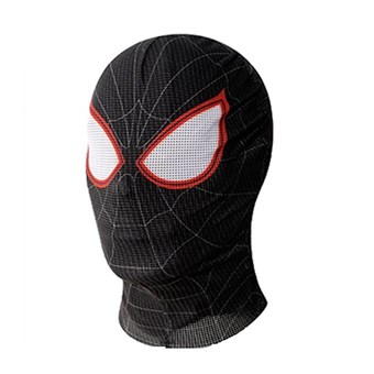 Marvel - Black Spiderman Mask - Voksen