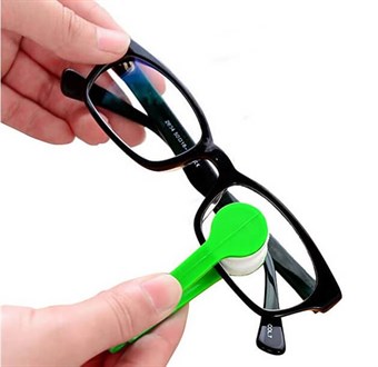 Bærbar Brillerens - Dobbeltsidig - Mikrofiber