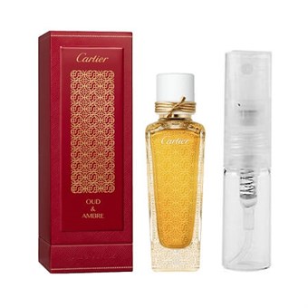 Oud & Ambre By Cartier - Eau de Parfum - Duftprøve - 2 ml