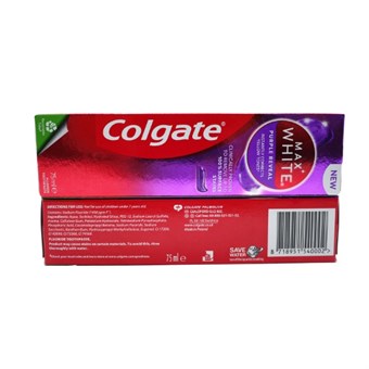 Colgate Max White White And Protect Tannkrem - 75 ml