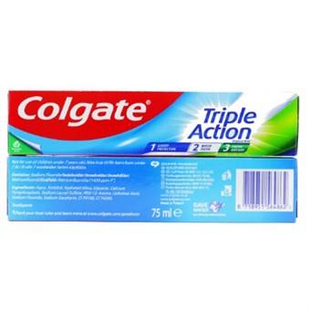Colgate Toothpaste Triple Action - 75 ml