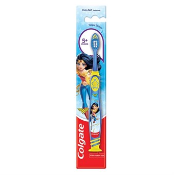 Colgate - Tungerens - Kids 6+ år - Tannbørste for barn - Myk - Wonder Woman