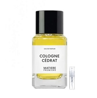Matiere Premiere Cologne Cédrat - Eau de Parfum - Duftprøve - 2 ml  