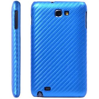 Samsung Note karbondeksel (blå)
