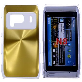 Aluminiumsdeksel til Nokia N8 (gull)