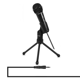 ISound-mikrofon med stativ for PC og Mac