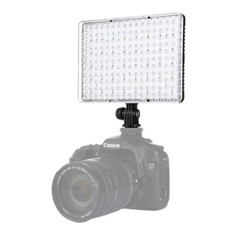 PULUZ® Studio Light 176 LED-lys m/2 filtre for kamera