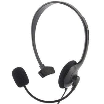 Gaming Headset w / enkelt øret og mikrofon. for PS4