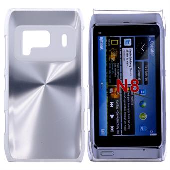 Aluminiumsdeksel til Nokia N8 (sølv)