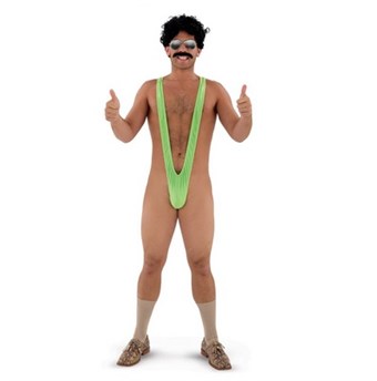 Borat Mankini - Neongrønn