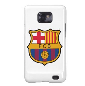 Fotballdeksel Galaxy S2 - Barcelona