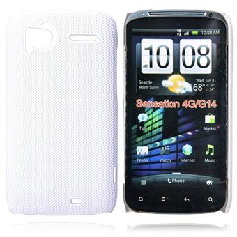 Enkelt HTC Sensation-deksel (hvit)
