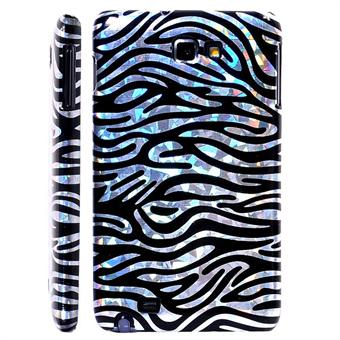 Galaxy Note Zebra deksel (svart)