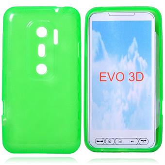 Silikondeksel til HTC EVO 3D (grønn)