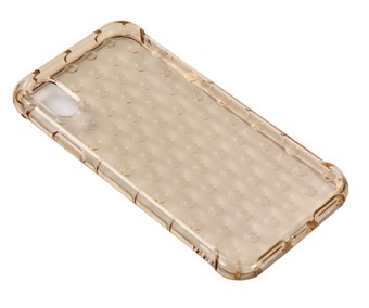 Mykt sikkerhetsdeksel i TPU plast og silikon for iPhone X / iPhone Xs - Luxury Gold