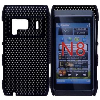 Nettdeksel til Nokia N8 (svart)