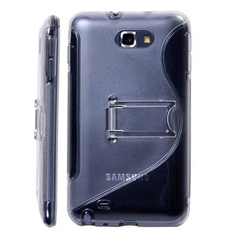 Samsung Galaxy Note med Stand (gjennomsiktig)