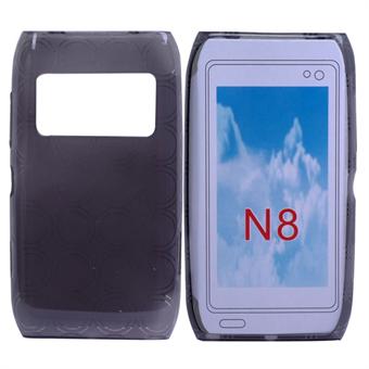 Silikondeksel til Nokia N8 (grå)