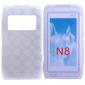 Silikondeksel til Nokia N8 (gjennomsiktig)