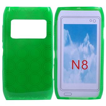 Silikondeksel til Nokia N8 (grønn)