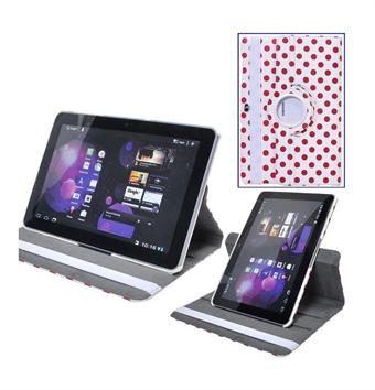 Hundemønsteretui for Tab 10.1 (hvit)