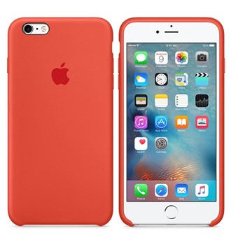 IPhone 6 Plus / iPhone 6S Plus silikondeksel - Oransje