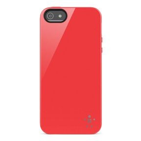 Belkin iPhone 5 / iPhone 5S / iPhone SE 2013 silikondeksel (rød)