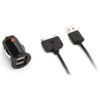 Griffin Technology 2.1 Amp Power Dual Dual USB Billader til iPhone / iPad
