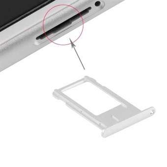 Sim-kortholder iPhone 6 Plus - Sølv