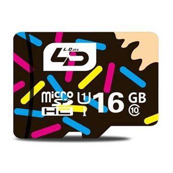 TF/Micro SDHC minnekort - 16GB
