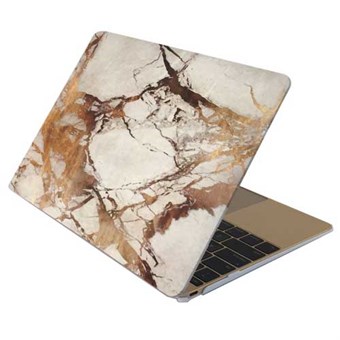 Macbook 12 "Marmor Serie Hard Case - Brown