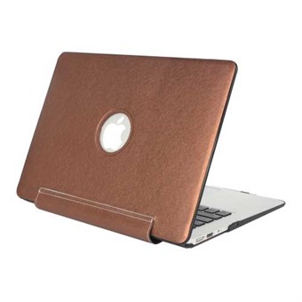 Macbook Pro Retina 12 "Silke Texture Case - Brun