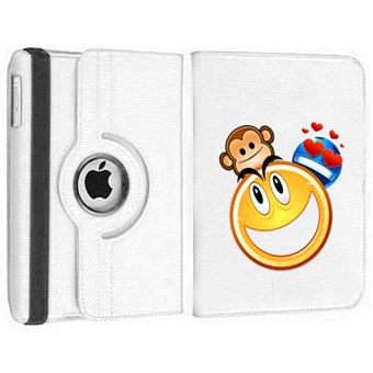 TipTop Roterende iPad Case - Smiley # 1