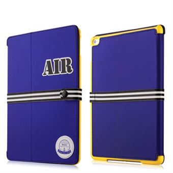 Baseus iPad Air 2 Baseball Series Veske - Blå