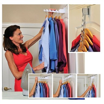 Sammenleggbart stativ 1 stk - Hvit