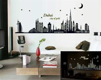 Wall Stickers - Dubai, City Of Gold