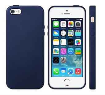 IPhone 5 / iPhone 5S / iPhone SE 2013 skinndeksel - Navy
