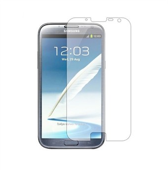 Samsung Galaxy Note 2 skjermbeskytter (klar)