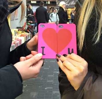 Jeg elsker deg vennedeksel